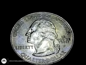 2004-P Wisconsin Quarter With Die Crack All The Way Across On Rev. - Picture 1 of 6