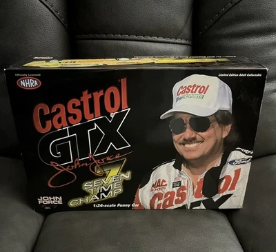 Action John Force 7x Champion 1:24 1998 福特野马 NHRA 有趣汽车 全新 — 第 1/3 张图片