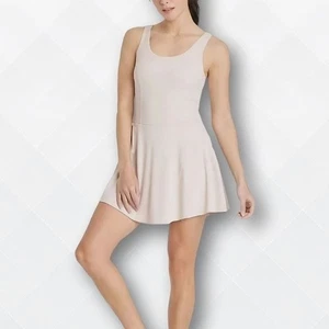 JoyLab Knit Lace-Up Active Dress – Moon (Ivory) – Size M - NWT - WAW-100018 - Picture 1 of 4