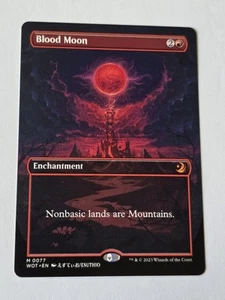Blood Moon - Anime - Enchanting Tales - Near Mint - MTG - Picture 1 of 1