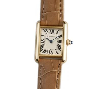 Cartier 22mm Ladies Tank Louis 18k Yellow Gold W1529856 - 2014 - Image 1 of 4