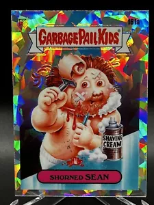 2021 Garbage Pail Kids Chrome Series 4 Atomic Refractor Card #161a Shorned Sean - Picture 1 of 2