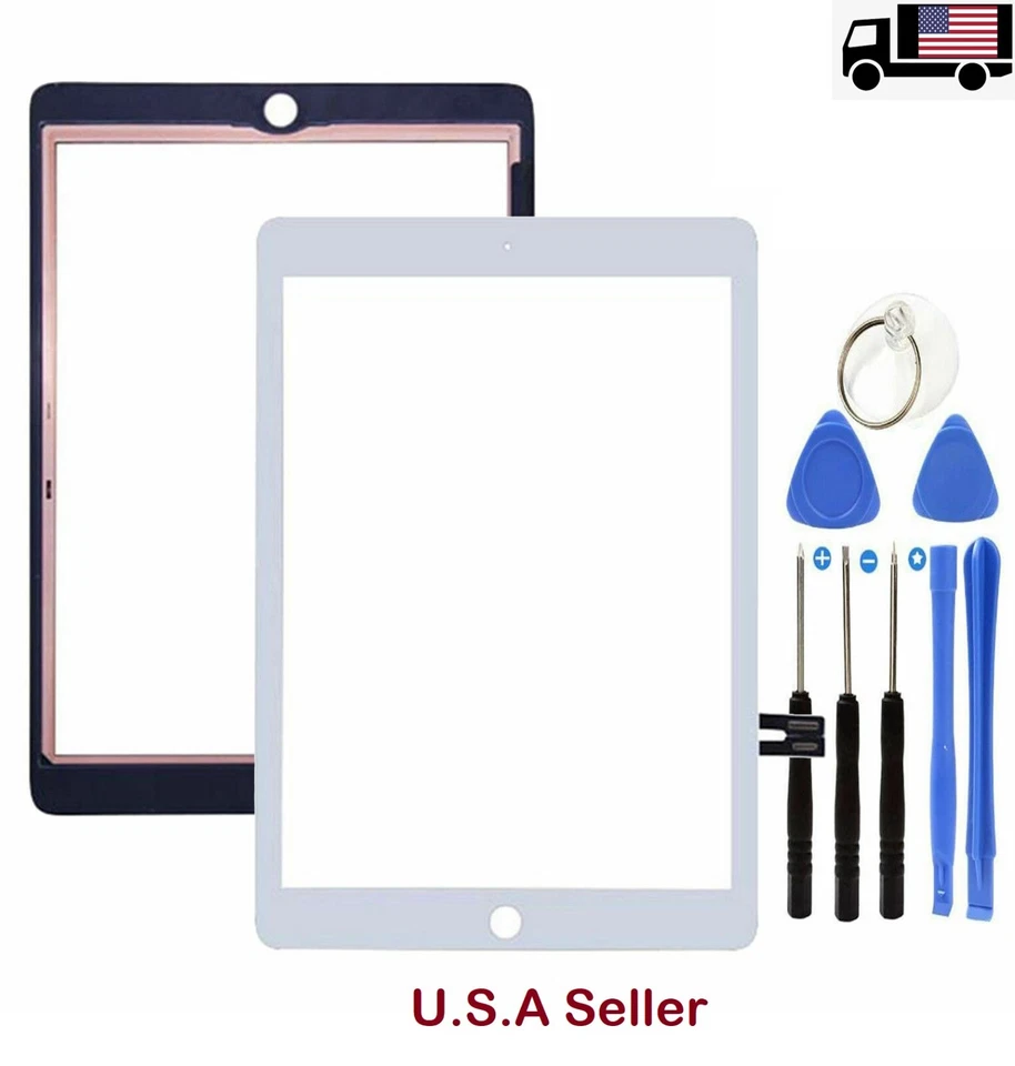 Digitizer Glass Touch Screen Replacement For iPad 7 9 8 4 6 Air  mini 1 2 3 Lot - Image 1 of 1