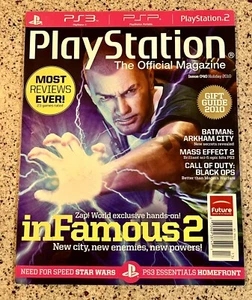 Playstation the official magazine Holiday  2010 Infamous, Mass Effect 2, Batman - Bild 1 von 1