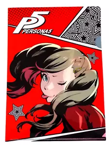 Ann Takamaki Persona 5 SEGA Lucky Kuji Clear File Folder A4 From Japan K127 - Picture 1 of 3