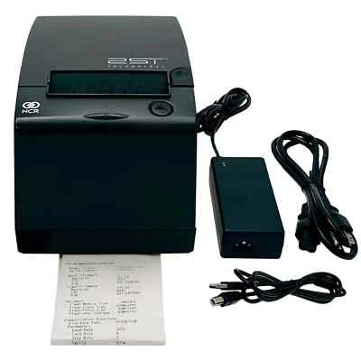 NCR 7198 Thermal POS Receipt Printer for Kitchen Restaurant Bar Cafeteria TESTED - Image 1 of 4