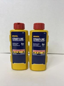 2 tizas de marcado permanente Irwin Strait-Line 8 oz - Imagen 1 de 6