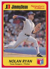 1991 JIMMY DEAN NOLAN RYAN TEXAS RANGERS #24