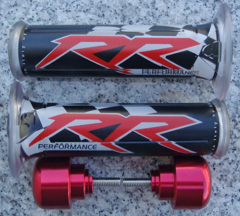 Honda CBR600 CBR1000 CBR 600 1000 RR  600RR 1000RR RED HAND GRIPS & BAR ENDS - Image 1 of 1