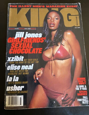 KING Magazine, FALL 2002 PREMIERE ISSUE, JILL JONES Cover 💎🔥 RARE - Image 1 of 4