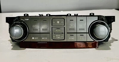 Toyota Highlander 2011 2012 2013 calefacción aire acondicionado control de temperatura OEM Foto 1 de 4