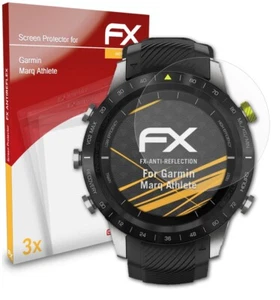atFoliX 3x Screen Protector voor Garmin Marq Athlete mat&schokbestendig - Zdjęcie 1 z 9