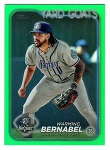 Warming Bernabel 2024 Topps Pro Debut Green Foil 30/99 Colorado Rockies - Bild 1 von 2