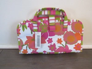 Cosmetic Bag Bath Organizers Travel Makeup Pouch Toiletries Storage Floral : New - Picture 1 of 4