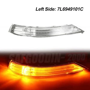 Amber Left Rear View Mirror Turn Signal Light for VW Touareg 2007-11 7L6949101C - Picture 1 of 8