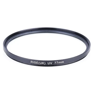 RISE(UK) 77MM UV Ultra-Violet Filter Lens Protector for all DSLR SLR Camera Lens - Image 1 of 3