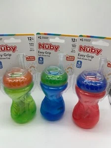 Nuby Active Sipeez Cup Flex Straw No Spill 10oz U CHOOSE COMBINE SHIP & SAVE - Picture 1 of 10