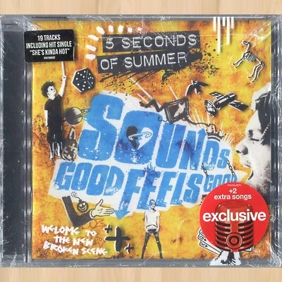 MICHAEL COVER----  5 SECONDS OF SUMMER Sounds Good Feels Good MIKEY 5SOS CD 0615 - Image 1 of 4