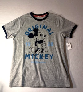 Disney Boys Original Mickey Mouse T-shirt 1928 Disneyland Youth Size XL  NWT - Picture 1 of 9