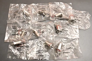 LOT OF 10 HUBER SUHNER N-female/SMA-female Bulkhead Adaptor LIST $145 EACH! - Picture 1 of 3