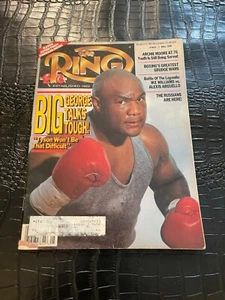 MAYO 1990 EL ANILLO revista deportiva de boxeo vintage - GEORGE FOREMAN - Imagen 1 de 1