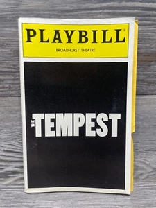 THE TEMPEST, BROADHURST THEATRE, NOVEMBER 1995, BROADWAY PLAYBILL - Picture 1 of 7