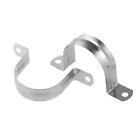 2pcs 70mm Diameter Stainless Steel  Saddle Clamp Tube Pipe Clips