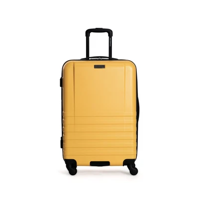 Equipaje vertical de viaje Ben Sherman Hereford Spinner, mostaza, 24 pulgadas facturado Foto 1 de 4