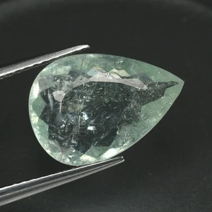 3.21 Ct GIA Certified Pear 100% Natural Greenish Blue PARAIBA TOURMALINE - Picture 1 of 3