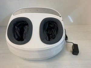 Sharper Image Shiatsu Foot Massager Heat & Air Compression White Model 7013247 - Picture 1 of 3