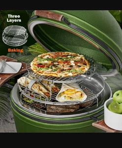 Eierspander Gestell 5 Stück Edelstahl mehrstufig Conveggtor für große BGE - Bild 1 von 3