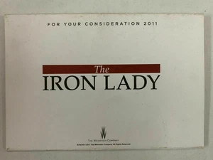 THE IRON LADY: For Your Consideration FYC DVD MOVIE 2011 Academy Award Screener - Imagen 1 de 4