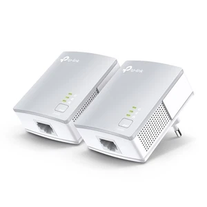 TP-Link Powerline - PA411KIT 600Mbps Ethernet 2er Set Weiß Windows/Mac/Linux - Zdjęcie 1 z 5