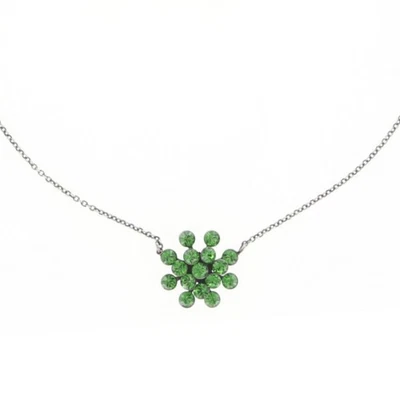 Colar Konplott pendurado mágico bola de fogo verde samambaia - Imagem 1 de 3