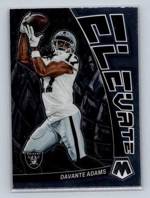Davante Adams 2023 Panini Mosaic Elevate #E-DA Las Vegas Raiders - Image 1 of 2