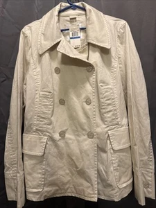 Abrigo Michael Kors Blanco Hueso $199.50 Precio de venta sugerido por el fabricante Chaqueta MK Talla XL Nuevo Con Etiquetas - Imagen 1 de 17