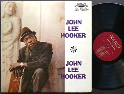 JOHN LEE HOOKER Self Titled LP GALAXY 201 US 1962 DG MONO Blues - Image 1 of 2