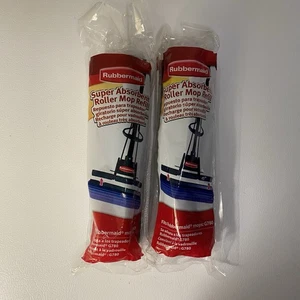 2 Rubbermaid Super Absorbent PVA Sponge Roller Mop Refill G780 Sealed Brand New - Picture 1 of 6