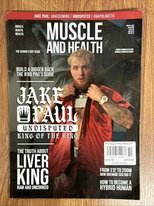 Muscle And Health UK Magazine Winter 2022  Jake Paul Undisputed King Of The Ring - Picture 1 of 1