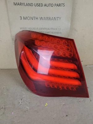 BMW 750LI B7L 2013 2014 2015 luz trasera del conductor LED + hatchback de garantía Foto 1 de 4