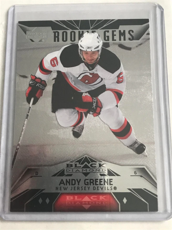 07/08 UPPER DECK BLACK DIAMOND ANDY GREENE ROOKIE GEMS TRIPLE #151 SP UD - Image 1 of 1