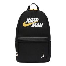 Nike Air Jordan Jumpman School Sport Backpack Black/White/Yellow 9A0551 023