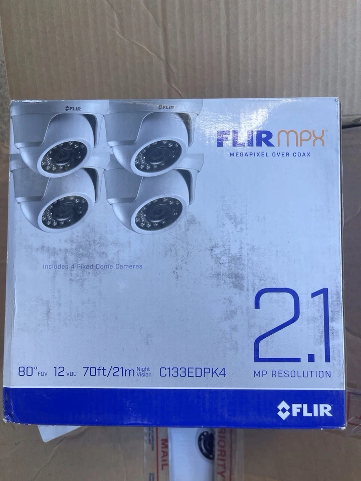 FLIR MPX Outdoor Camera C133ED 2.1MP 1080P HD 3.6mm (NEW IN SEALED BOX) - Image 1 of 1