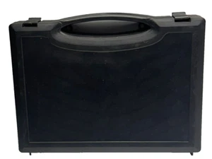 Simple Plastic Tool Box Organizer with Foam, Black - Picture 1 of 5