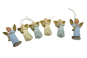 6 Belén de Navidad compuesto de la década de 1940 con zona alemana de Estados Unidos con instrumento musical - Imagen 1 de 12