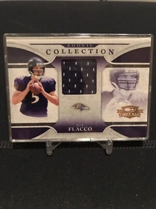 2008 Donruss Threads Rookie Joe Flacco Game Used Jersey! /500! Ravens Broncos - Picture 1 of 3