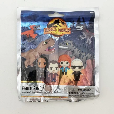 Jurassic World Dominion Figural Character Bag Clip - YOU CHOOSE!! Cover