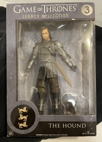 Game of Thrones Legacy Collection "The Hound" Action Figure (2014, Funko) NEW #3 Cover
