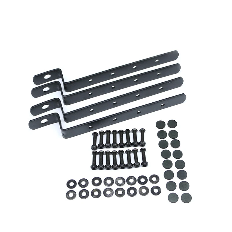 Universal Saddle Bag Support Bars Mount Bracket Motorcycle For Honda Kawasaki - Image 1 of 4