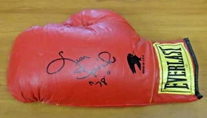 Guante de Boxeo Leon Spinks Campeón de Boxeo Peso Pesado Firmado - Imagen 1 de 3